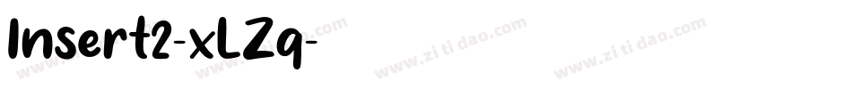 Insert2-xLZq字体转换