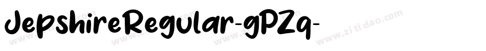 JepshireRegular-gPZq字体转换 JepshireRegular-gPZq字体转换