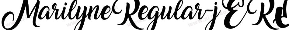 MarilyneRegular-jEROG字体转换