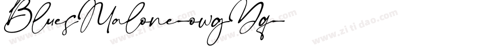 BluesMalone-owgYq字体转换 BluesMalone-owgYq字体转换