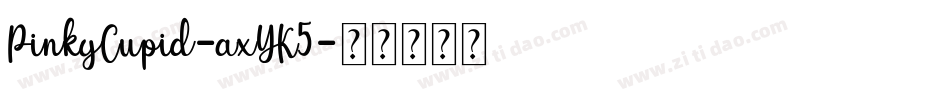 PinkyCupid-axYK5字体转换