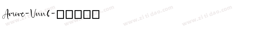 Amorc-Vnn6字体转换