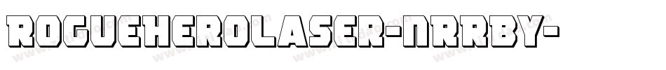 RogueHeroLaser-nRRBY字体转换