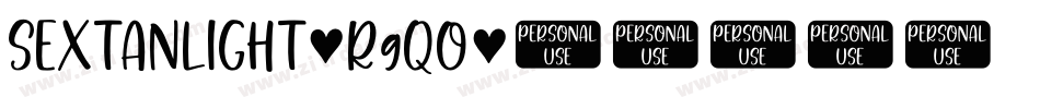 Sextanlight-r9qO字体转换