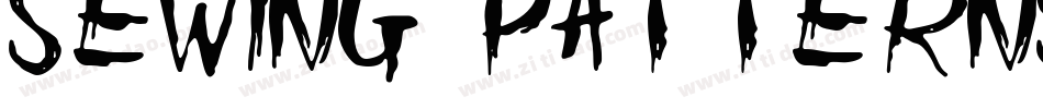 Sewing-Patterns-2字体转换