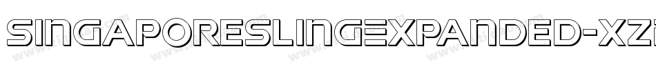 SingaporeSlingExpanded-xzDV字体转换