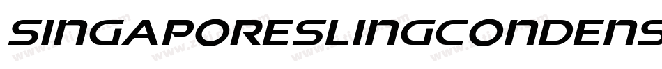 SingaporeSlingCondensed-Z31l字体转换 SingaporeSlingCondensed-Z31l字体转换