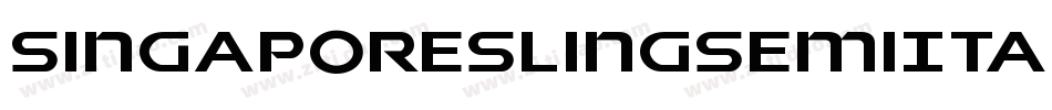 SingaporeSlingSemiItalic-J79o字体转换 SingaporeSlingSemiItalic-J79o字体转换