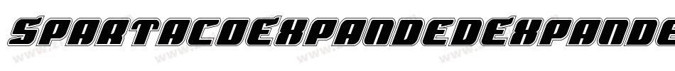 SpartacoExpandedExpanded-lmKy字体转换