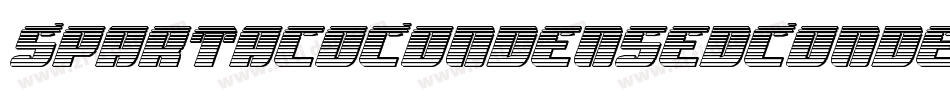 SpartacoCondensedCondensed-9lXL字体转换