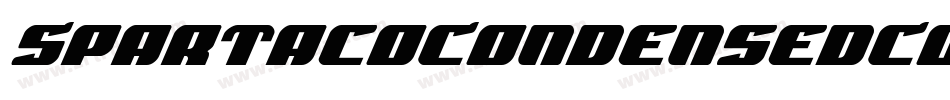 SpartacoCondensedCondensed-9lXL字体转换