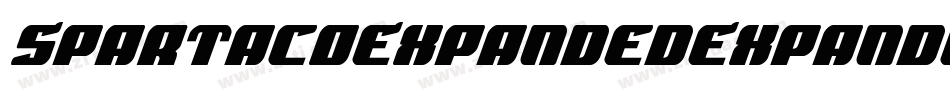 SpartacoExpandedExpanded-lmKy字体转换