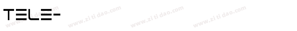Tele字体转换