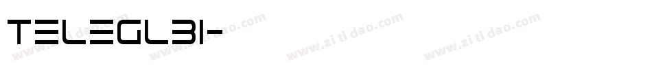 Teleglbi字体转换