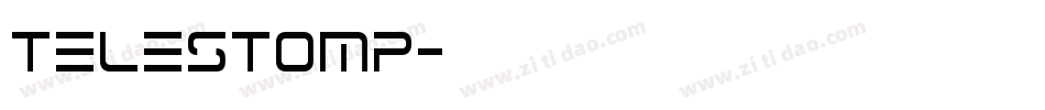 Telestomp字体转换