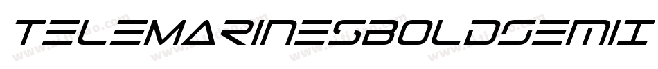 TeleMarinesBoldSemiItalic-Pg6m字体转换 TeleMarinesBoldSemiItalic-Pg6m字体转换
