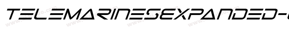TeleMarinesExpanded-gz61字体转换