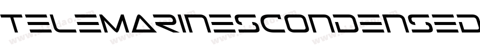 TeleMarinesCondensed-Ld6W字体转换 TeleMarinesCondensed-Ld6W字体转换