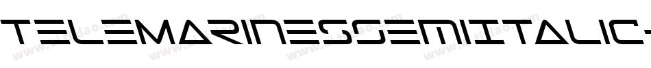TeleMarinesSemiItalic-0eM9字体转换 TeleMarinesSemiItalic-0eM9字体转换