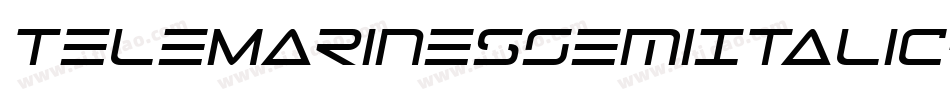 TeleMarinesSemiItalic-0eM9字体转换 TeleMarinesSemiItalic-0eM9字体转换