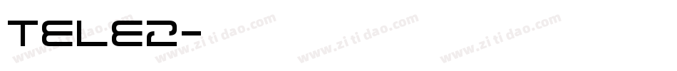 TELE2字体转换