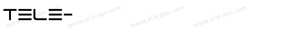 Tele字体转换