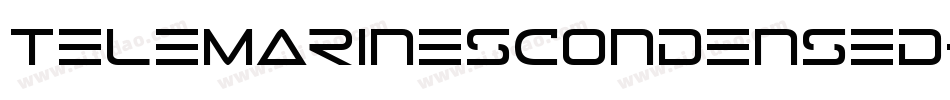 TeleMarinesCondensed-Ld6W字体转换 TeleMarinesCondensed-Ld6W字体转换