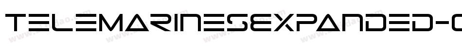 TeleMarinesExpanded-gz61字体转换