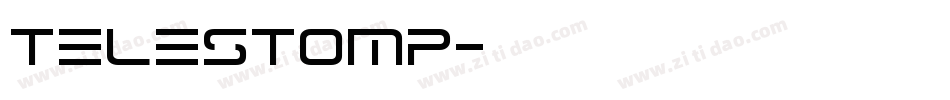 Telestomp字体转换