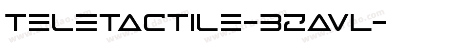 Teletactile-3zavL字体转换