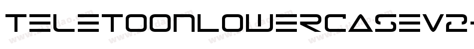 TeletoonLowercaseV2-MwBP字体转换