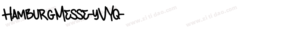 HamburgMesse-yVYq字体转换