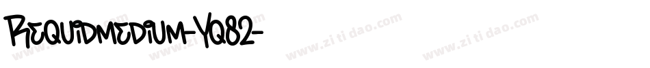 Requidmedium-Yq82字体转换