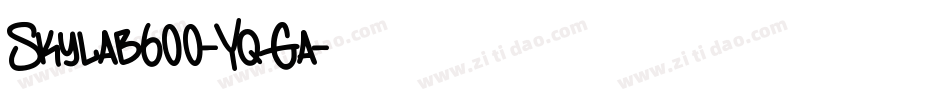 Skylab600-YqGa字体转换