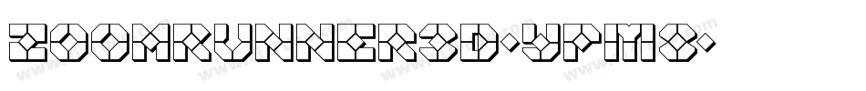 ZoomRunner3D-YpM8字体转换