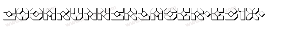 ZoomRunnerLaser-eB1x字体转换