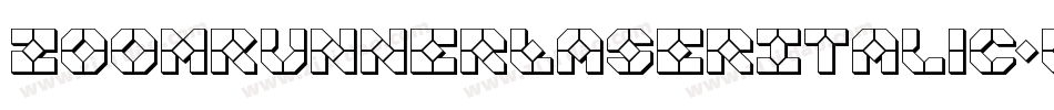 ZoomRunnerLaserItalic-W3oz字体转换 ZoomRunnerLaserItalic-W3oz字体转换