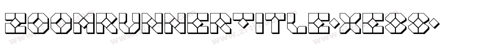 ZoomRunnerTitle-xe88字体转换
