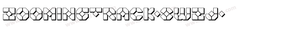 ZoomingTrack-8WZJ字体转换