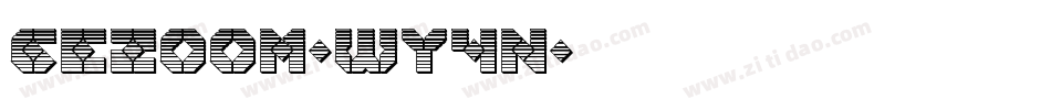 GeZoom-Wy4n字体转换