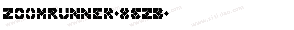 ZoomRunner-8GZB字体转换