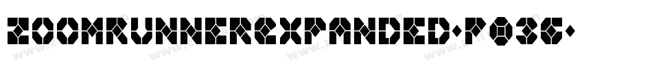 ZoomRunnerExpanded-P03g字体转换