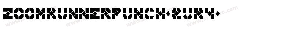 ZoomRunnerPunch-Evr4字体转换 ZoomRunnerPunch-Evr4字体转换