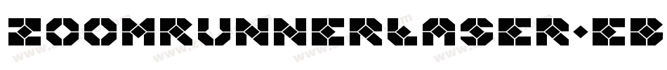 ZoomRunnerLaser-eB1x字体转换