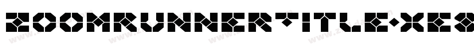 ZoomRunnerTitle-xe88字体转换