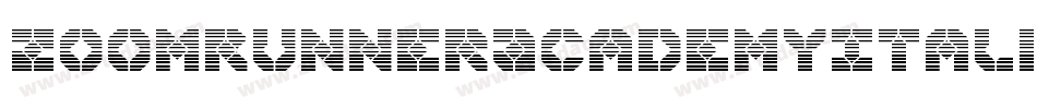 ZoomRunnerAcademyItalic-KLWD字体转换