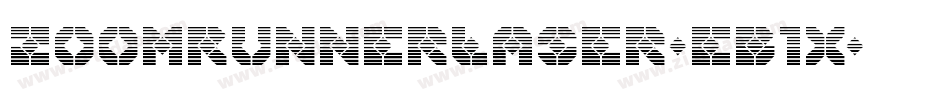 ZoomRunnerLaser-eB1x字体转换