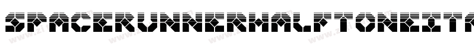 SpaceRunnerHalftoneItalic-RppzW字体转换 SpaceRunnerHalftoneItalic-RppzW字体转换
