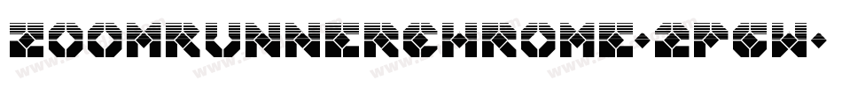 ZoomRunnerChrome-2pgw字体转换