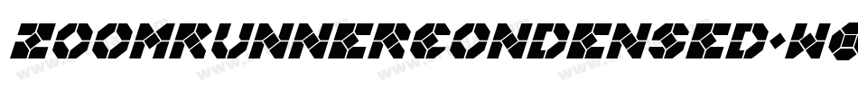 ZoomRunnerCondensed-w0ln字体转换